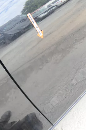 Seat Leon 1P Tür hinten links schwarz LC9Z metallic - ohne Anbauteile (171313)