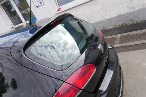 Seat Leon 1P Heckklappe Klappe hinten Kofferraumklappe schwarz LC9Z + Scheibe (171315)