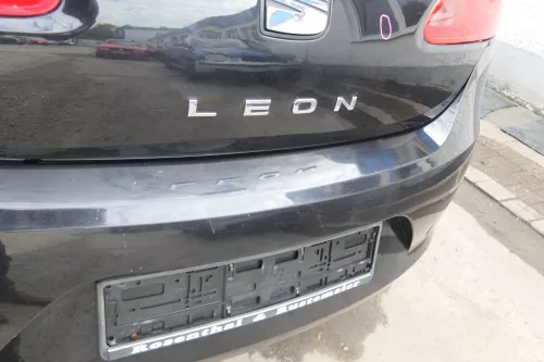 Seat leon 1P Stoßstange Heckstoßstange hinten schwarz LC9Z metallic (171329)