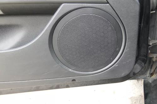 1x Leon 1P Türverkleidung Verkleidung Tür vorne links Griff grau persiaschwarz (171339)