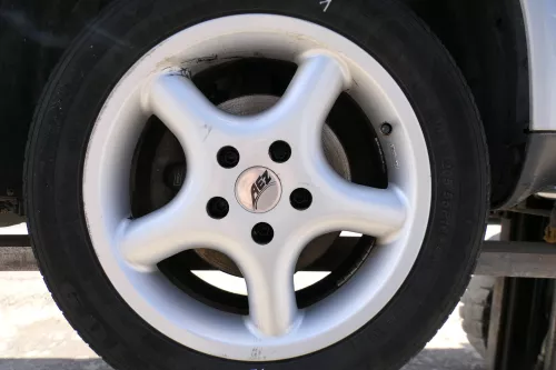 4x A4 B5 A6 4B Alufelgen 205/55 R16 91V Sommerreifen Reifen KBA 44409 AEZ 3-5mm (171472)