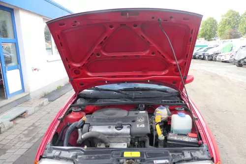 VW Caddy 9K Polo Variant 6Kv Kombi Motorhaube vorne rot LY3D Klappe Haube (171475)