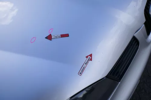 Seat Arosa 6H Facelift Motorhaube Haube Klappe vorne grau silber LS7N (171498)