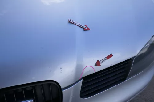 Seat Arosa 6H Facelift Motorhaube Haube Klappe vorne grau silber LS7N (171498)