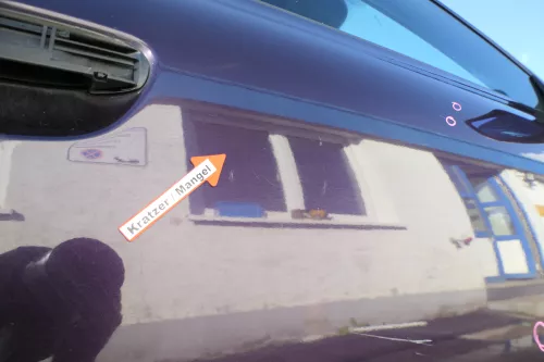 Audi A3 8L Tür Türblatt vorne rechts Beifahrertür lila merlin LZ3W  2/3-Türer (171522)