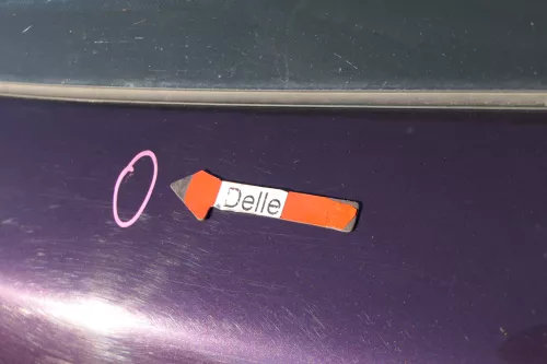 Audi A3 8L Facelift Heckklappe Kofferraumklappe Klappe hinten merlin lila LZ3W (171524)