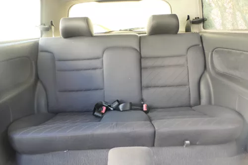 A3 8L Sitz Sitze hinten Rückbank Sitzfläche Kopfstützen schwarz Sportsitze