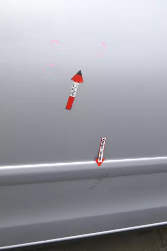 VW Polo 9N 9N3 Tür vorne rechts Beifahrertür 2/3-Türer silber LA7W ohneAnbauteil (171542)