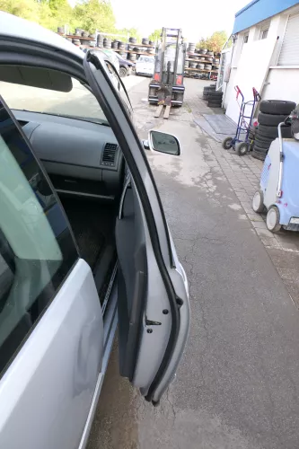 VW Polo 9N 9N3 Tür vorne rechts Beifahrertür 2/3-Türer silber LA7W ohneAnbauteil (171542)