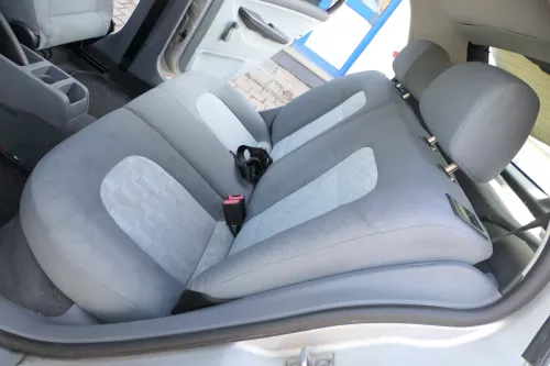 Skoda Fabia 6Y Rückbank Rücksitzbank Sitz Rücksitz hinten + 2x Kopfstützen b (171577)