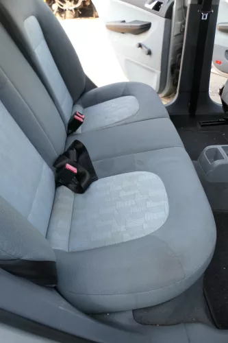 Skoda Fabia 6Y Rückbank Rücksitzbank Sitz Rücksitz hinten + 2x Kopfstützen b (171577)