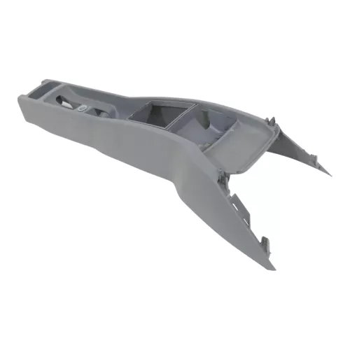 Skoda Fabia 6Y Mittelkonsole Mitteltunnel um Schaltung 6Y0863242 QZY grau (171580)