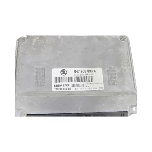 Skoda Fabia 6Y Steuergerät Motor Motorsteuergerät 047906033A 1,4 MPI 44kw ATZ (171582)