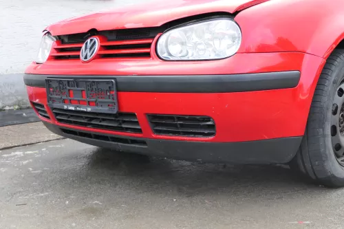VW Golf 4 1J Stoßstange vorne Stoßfänger vorn rot LP3G (171592)