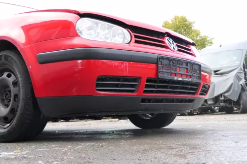 VW Golf 4 1J Stoßstange vorne Stoßfänger vorn rot LP3G (171592)