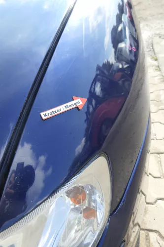 Seat Ibiza 6K Vario Kotflügel vorne links blau LB5N Facelift 1999-2002 (171606)