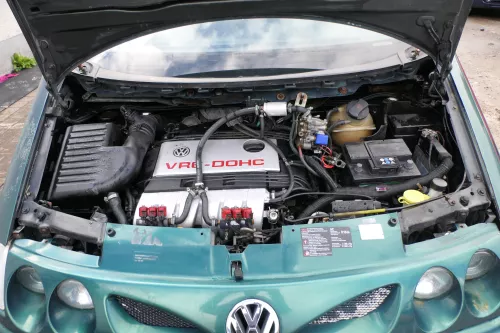 VW Sharan 7M 2x Scheinwerfer + Kühlergrill Grill Projekt Zwo Sport grüN LC6P (171627)