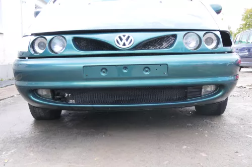 VW Sharan 7M Stoßstange Frontstoßstange vorne Projekt Zwo Sport grün LC6P