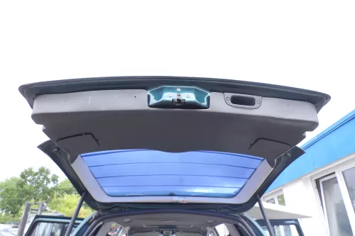 VW Sharan 7M Abdeckung Verkleidung Kofferraum hinten Heckklappe Deckel biber (171644)