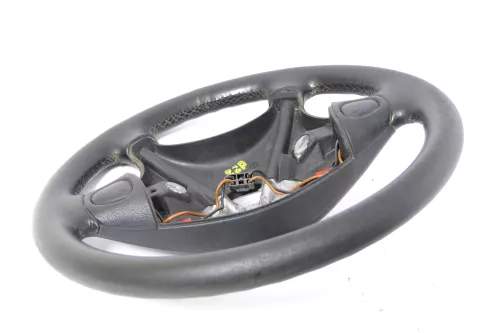 VW Sharan Alhambra Lenkrad 4-Speichen 7M0419091BL Leder Lederlenkrad Mängel (171647)