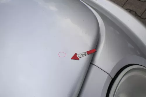 VW New Beetle 9C Motorhaube Klappe vorne silber grau LG9R (171717)