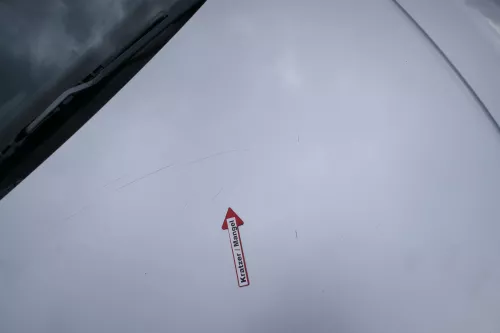 VW New Beetle 9C Motorhaube Klappe vorne silber grau LG9R (171717)