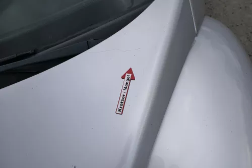 VW New Beetle 9C Motorhaube Klappe vorne silber grau LG9R (171717)