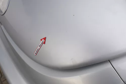 VW New Beetle 9C Motorhaube Klappe vorne silber grau LG9R (171717)