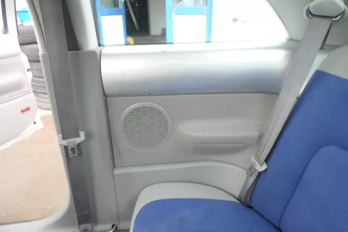 1x VW New Beetle 9C Seite Seitenverkleidung Verkleidung hinten rechts grau