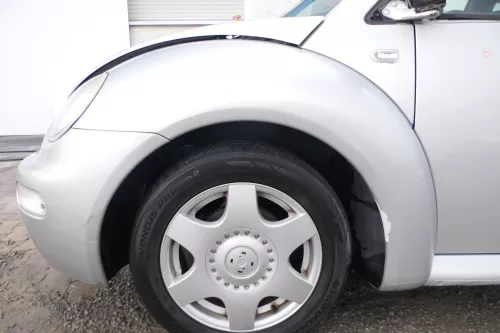 VW New Beetle 9C Kotflügel vorne links silber grau LG9R 1C0821103H