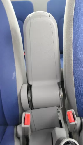 VW New Beetle 9C Mittelarmlehne Armlehne original mitte grau - OHNE DECKEL (171741)