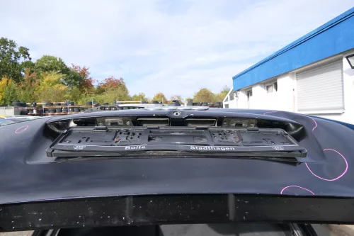 Audi A4 B5 Limousine Griff Heckklappe Heckklappengriff schwarz LY9B biscaBj.1999 (171812)