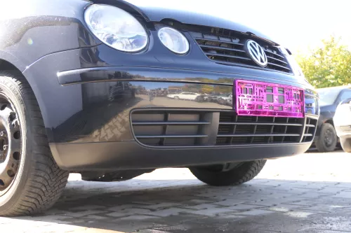 VW Polo 9N Stoßstange Frontstoßstange vorne schwarz LC9Z SWR (171821)