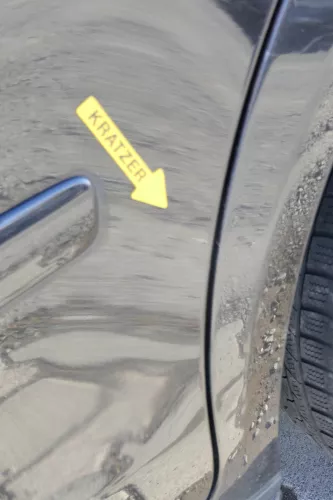 VW Polo 9N 9N3 Tür hinten links 4/5-Türer schwarz LC9Z - ohne Anbauteile (171824)