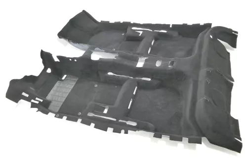 VW Golf 6 5K Teppich Innenraumteppich Innen Bodenbelag 1K1863367BH 07N schwarz (171909)