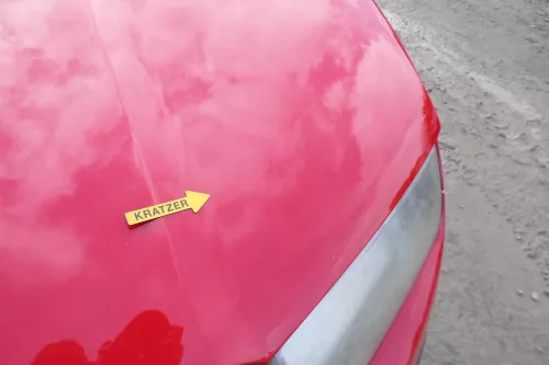 Skoda Fabia 6Y Motorhaube Klappe vorne rot LF3K vorn     (OHNEgrill!) (171940)