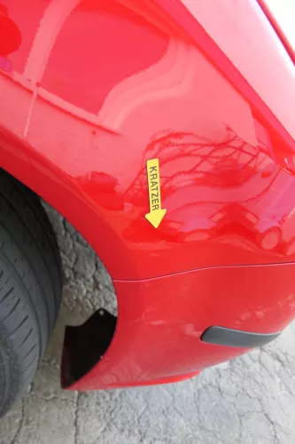 Skoda Fabia 6Y Kotflügel vorne rechts rot LF3K auch Kombi Facelift (171944)