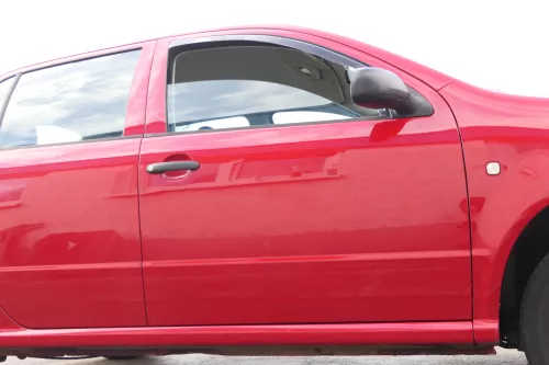 Skoda Fabia 6Y Kombi Limousine Tür vorne rechts Beifahrertür rot LF3K