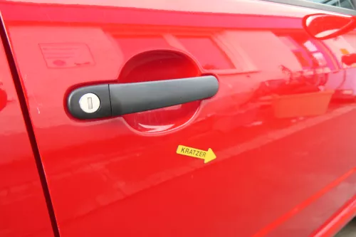 Skoda Fabia 6Y Kombi Limousine Tür vorne rechts Beifahrertür rot LF3K (171945)