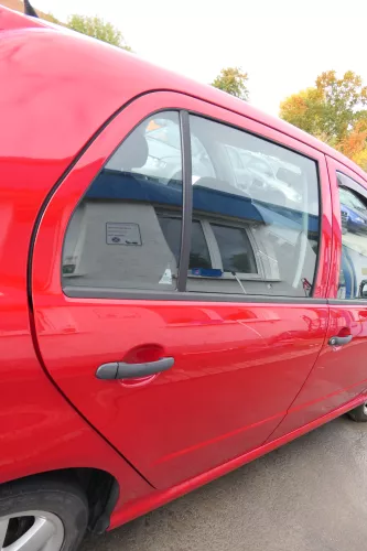 Skoda Fabia 6Y Limousine Schrägheck Tür hinten rechts rot LF3K (171946)