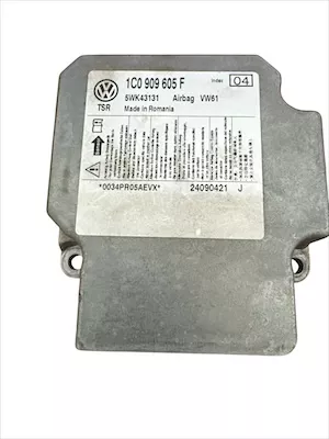 Skoda Fabia 5J Steuergerät Airbag Airbagsteuergerät 1C0909605F 0QA  Index  04