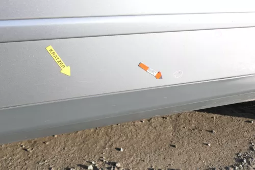 Audi A4 B6 8E nur Türblatt vorne rechts Beifahrertür grau LY7Q Kombi+Limo Tür (172051)