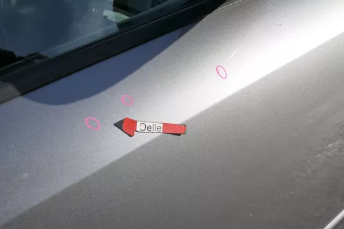 Audi A4 B6 8E nur Türblatt vorne rechts Beifahrertür grau LY7Q Kombi+Limo Tür (172051)