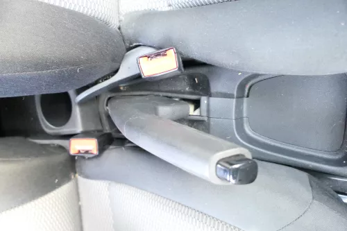 VW Polo 6R Handbremse Feststellbremse Handbremshebel schwarz (172398)