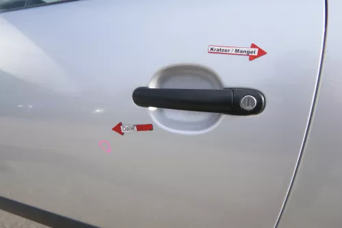 Seat Ibiza 6L Tür Fahrertür 2/3-Türer vorne links silber grau LS7N ohne Anbautei (172419)