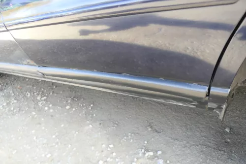 Audi A4 B5 Tür Türblatt hinten links blau lila LZ5L Kombi Limo (172454)