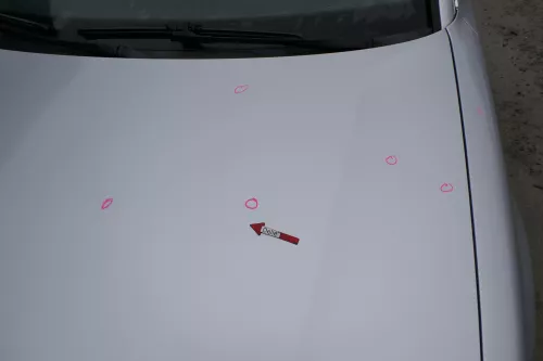 VW Passat 3BG Motorhaube Klappe vorne vorn Haube silber LA7W reflexsilber (172513)