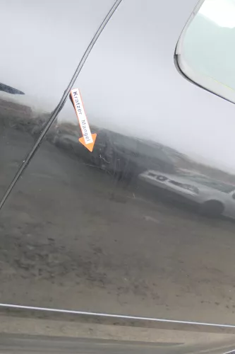 Skoda Octavia 1Z LIMOUSINE Tür hinten links schwarz LF9R (ohneAnbauteile) (172538)