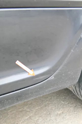 Skoda Octavia 1Z LIMOUSINE Tür hinten links schwarz LF9R (ohneAnbauteile) (172538)