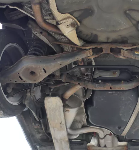 Octavia 1Z Auspuff hinten Endschalldämpfer Benziner MItteltopf Mitte 1,4 CAXA (172586)